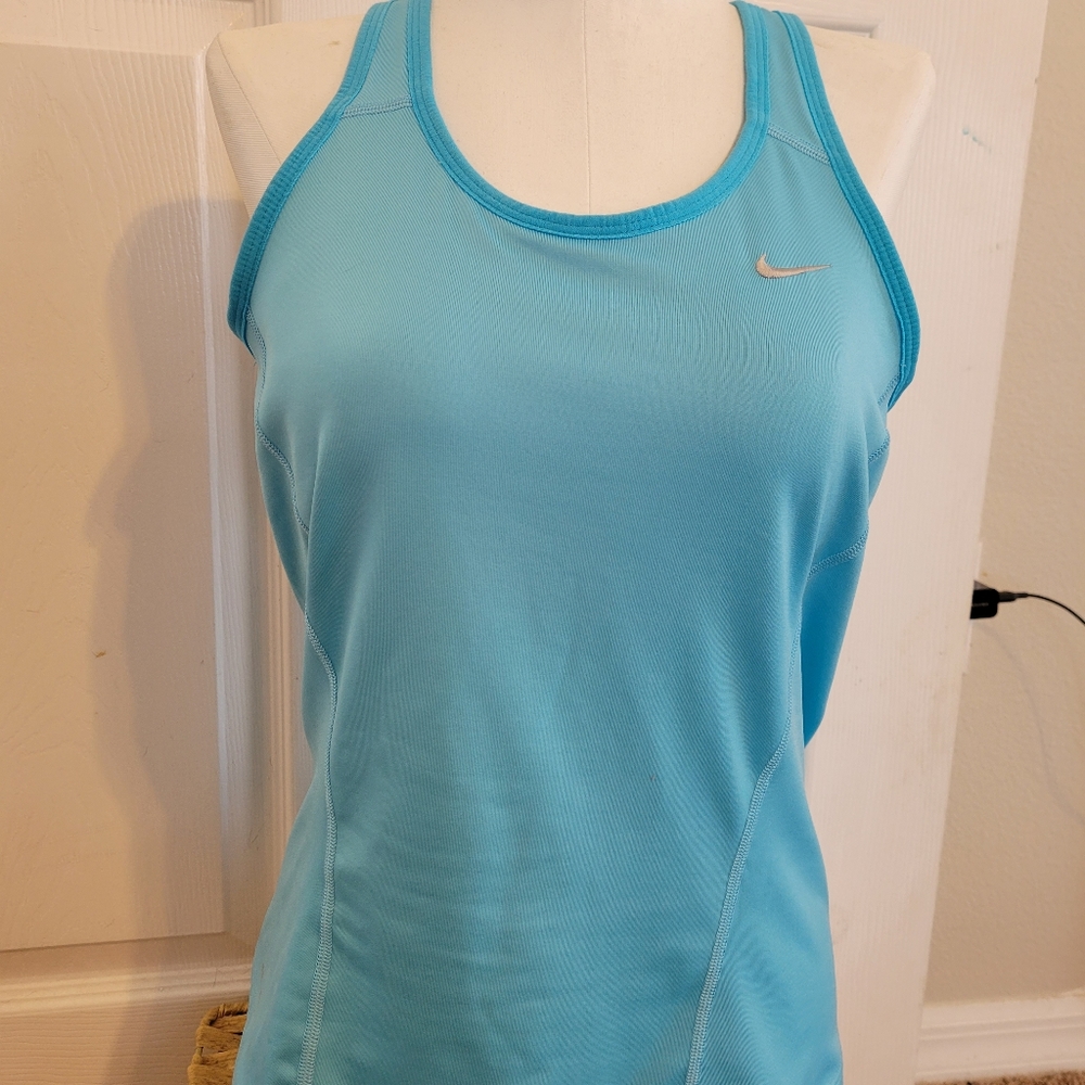 Nike blue Dri-Fit tank top Medium